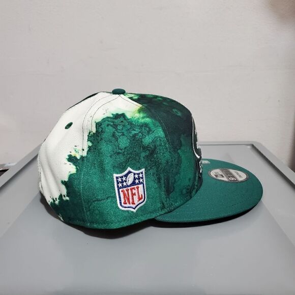 New York Jets  2022 Sideline Ink Dye 59FIFTY Snapback Green NWT - Picture 4 of 10